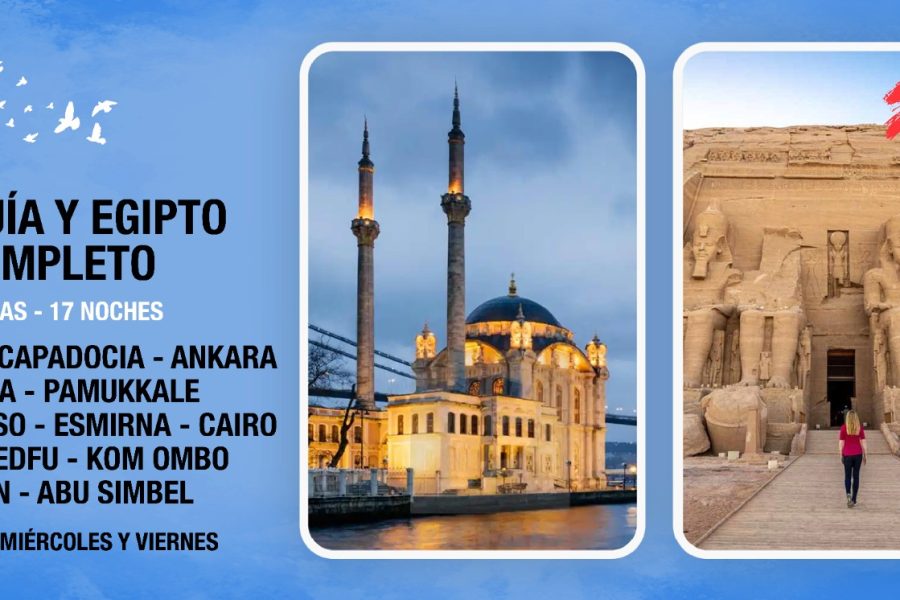 TURQUIA Y EGIPTO COMPLETO 18 DIAS